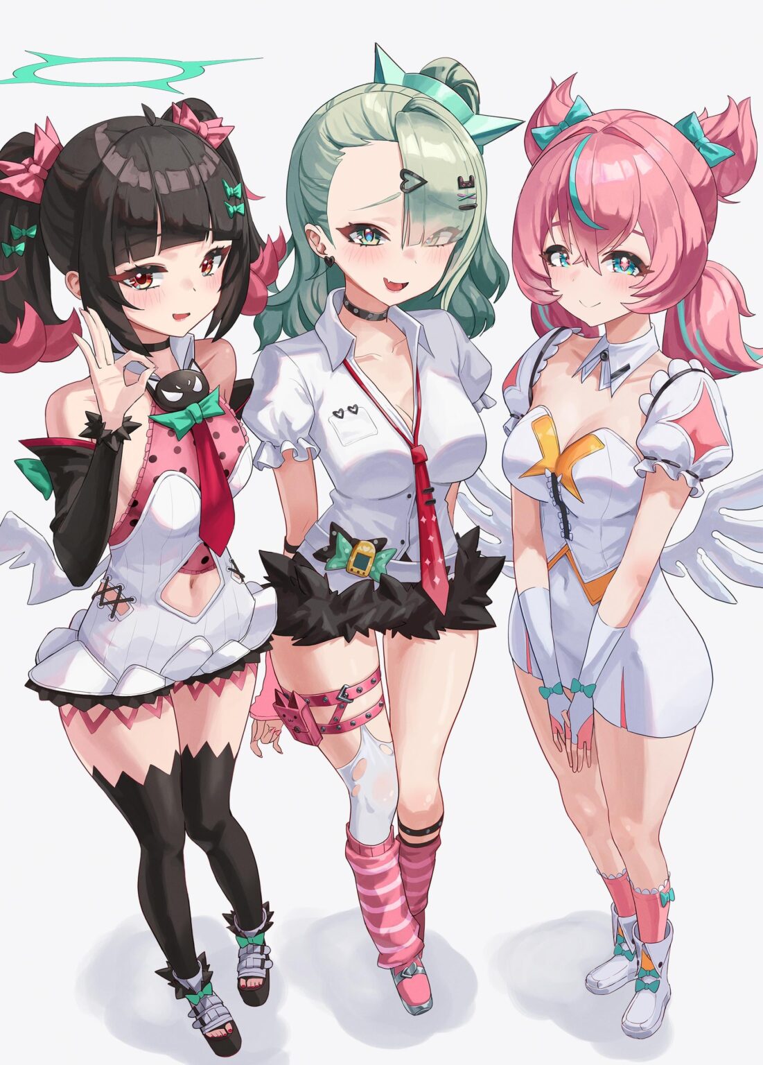 少し大きめの天使たち (Nangong Yu、Sunna、Aria) (KILI)