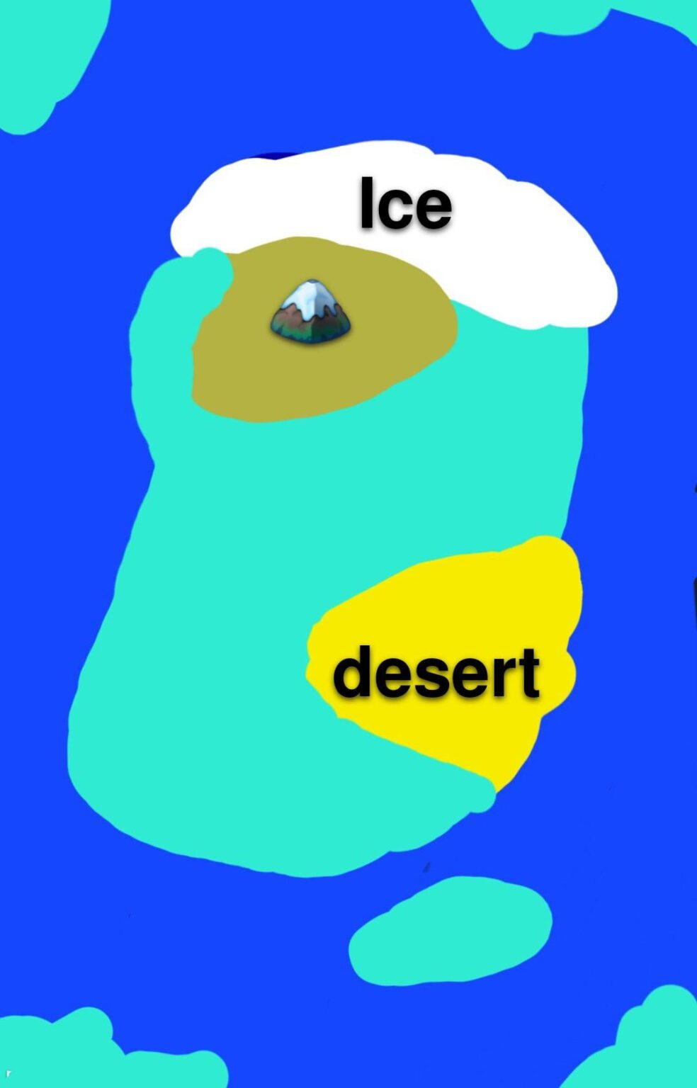 生物群系の多様性が優れた大陸のような離島を知っている人はいますか（岩盤）