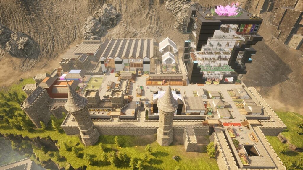 廃墟となった要塞都市：復元