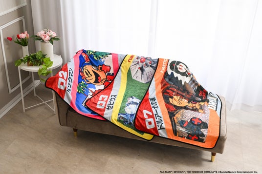『パックマン』、『ゼビウス』、『ドルアーガの塔』のブランケットが本日2026年2月16日発売! ナムコットのファミコンソフトをまとめた16ページの冊子つき | KADOKAWA 『パックマン』、『ゼビウス』、『ドルアーガの塔』のブランケットが本日2026年2月16日発売! ナムコットのファミコンソフトをまとめた16ページの冊子つき | KADOKAWA