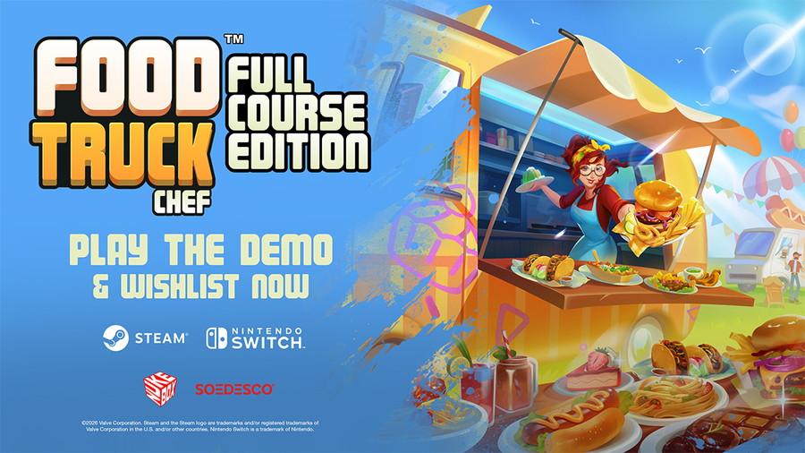 SOEDESCOとNukebox Studios、クッキング＆マネジメントゲーム『Food Truck Chef: Full Course Edition』デモ版をSteamでリリース