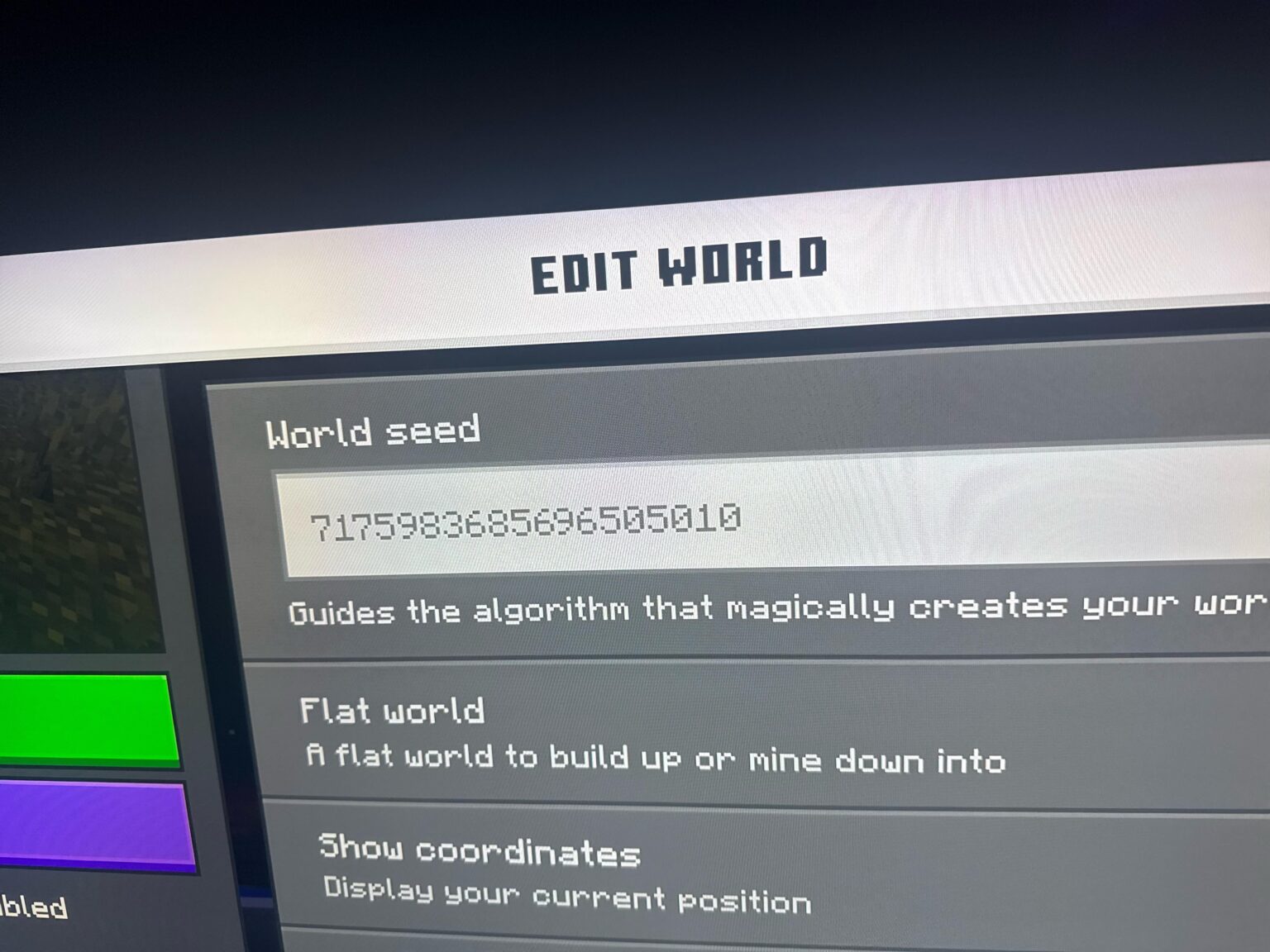 ひねりを加えた優れた岩盤シード。