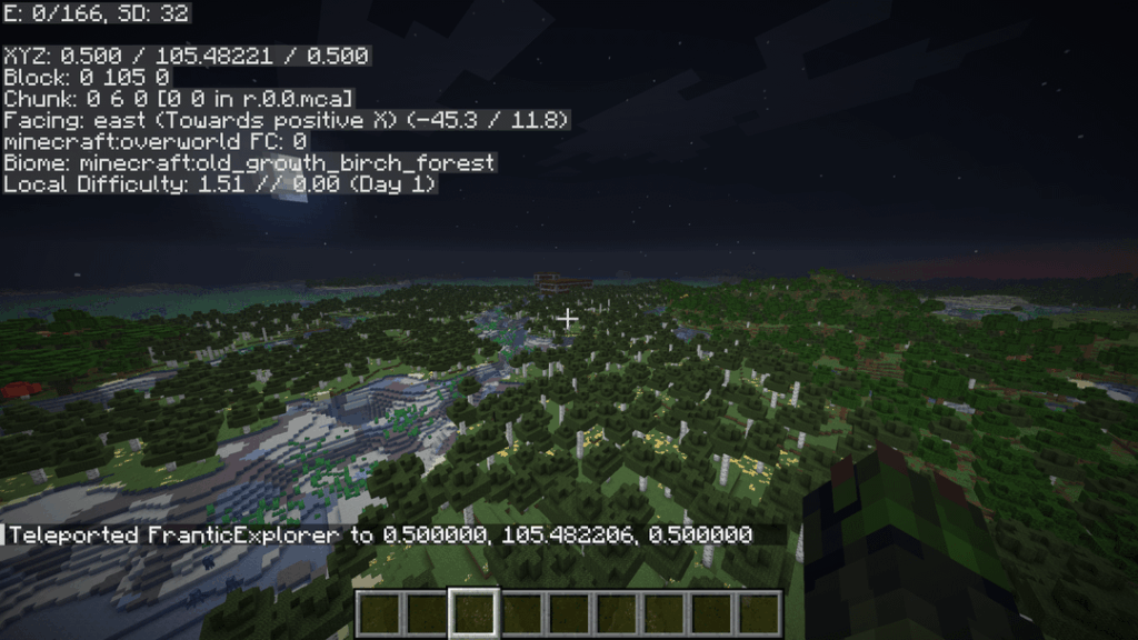 スポーンの近くでダイヤモンドブロックルーンが2つある邸宅を見つけました