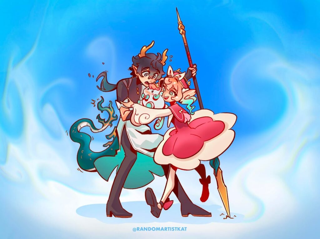 ダン・ヘンはヒアシンとリトル・イカのみんなをハグします！