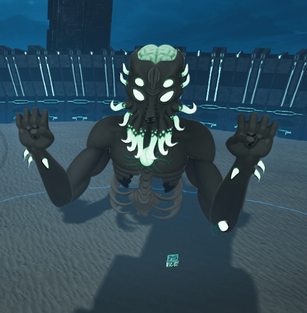 月王（マスター）の中目が開いていない