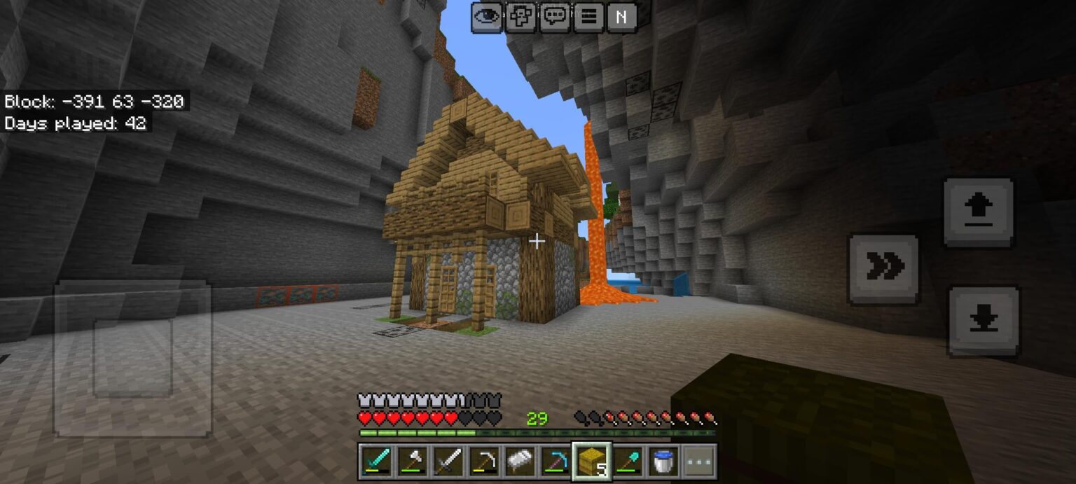 面白い孤立した家