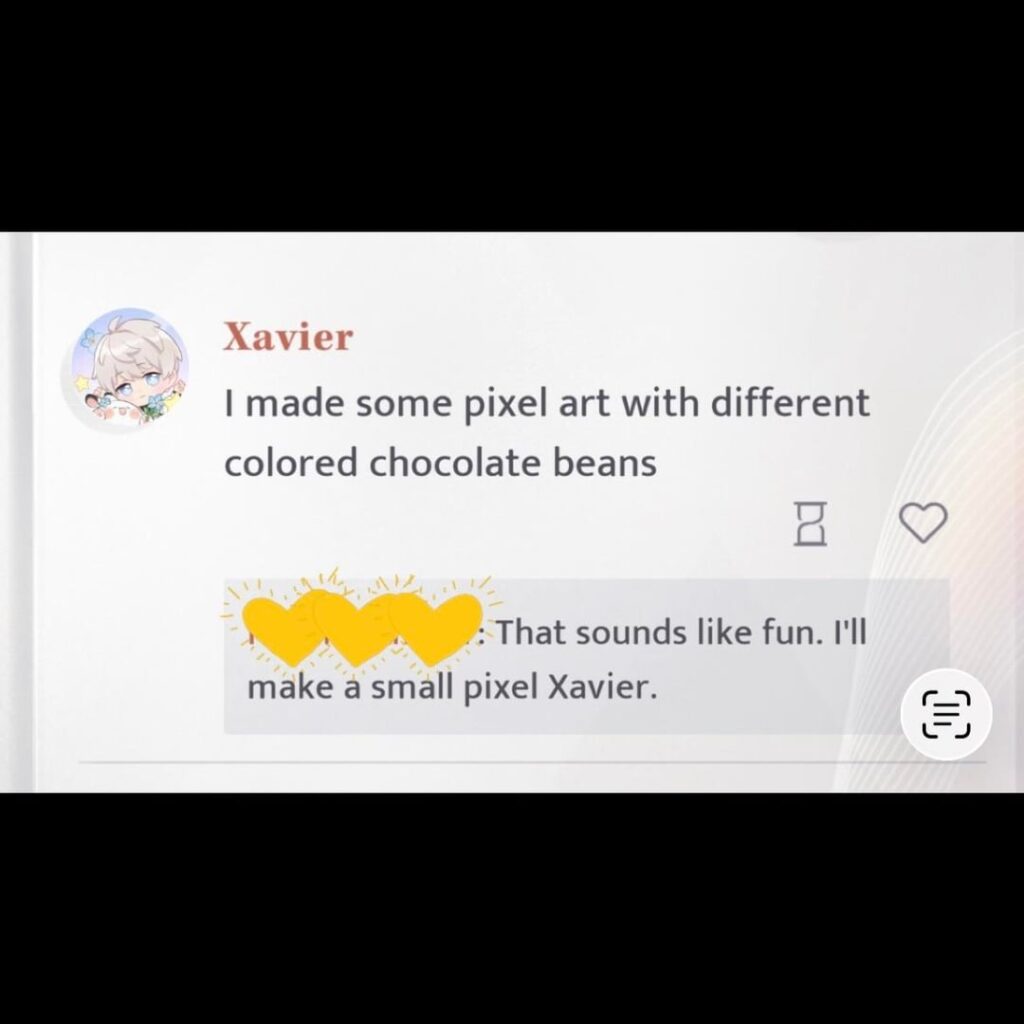 「小さなピクセルのザビエルを作ります。」