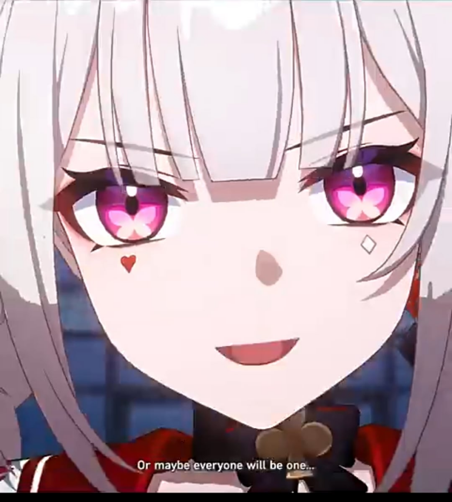 彼女の表情が恐怖と感動を同時に表している様子は貴重だ