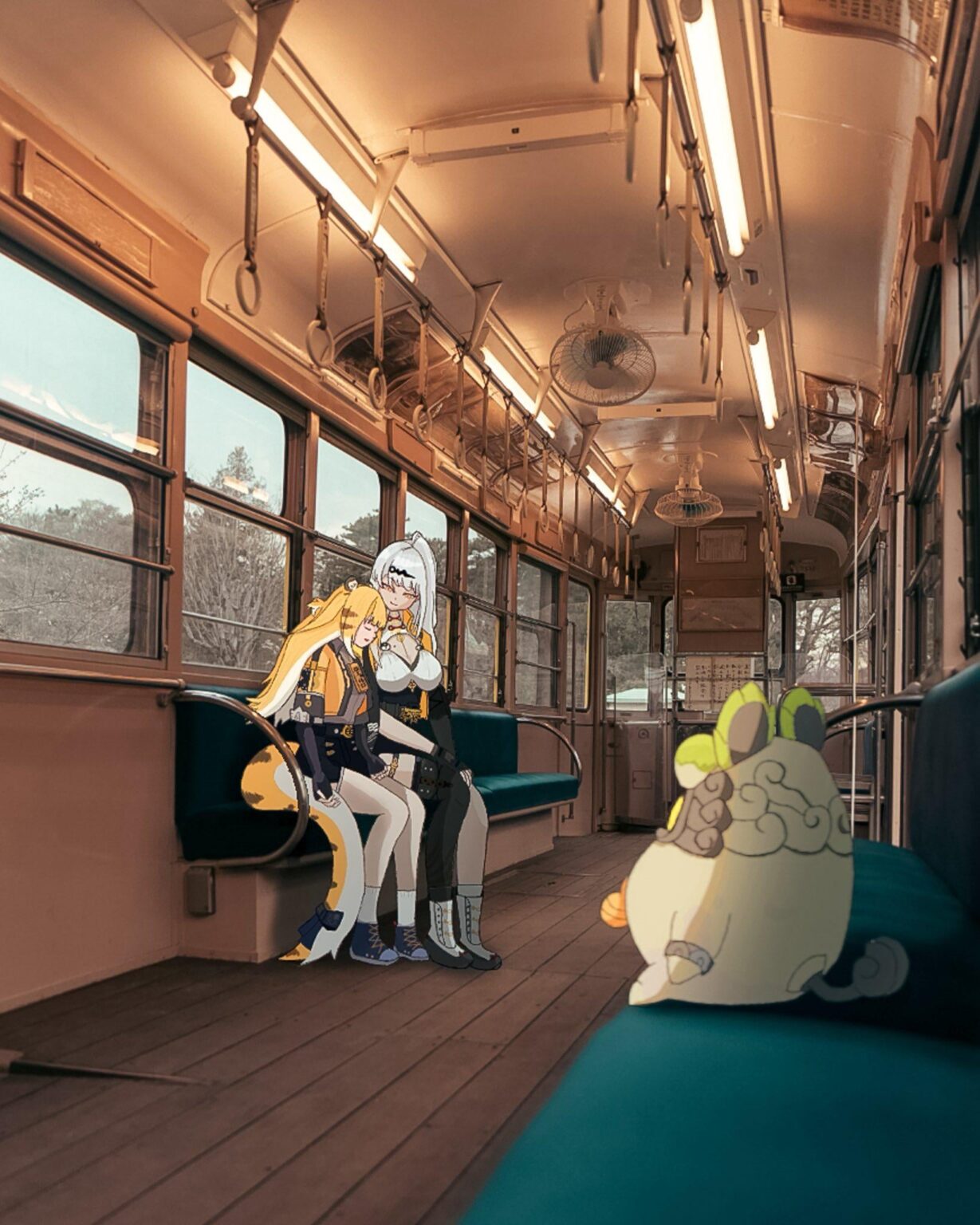 ギゲンとフクフク（by @miyabi_FF）