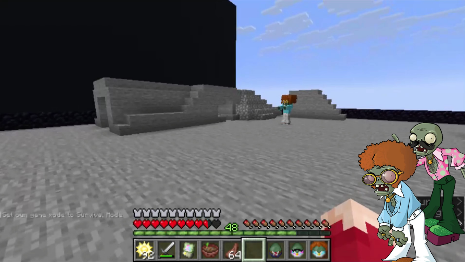 Wip PvZ MOD 用のいくつかのゾンビのこっそりのぞき見