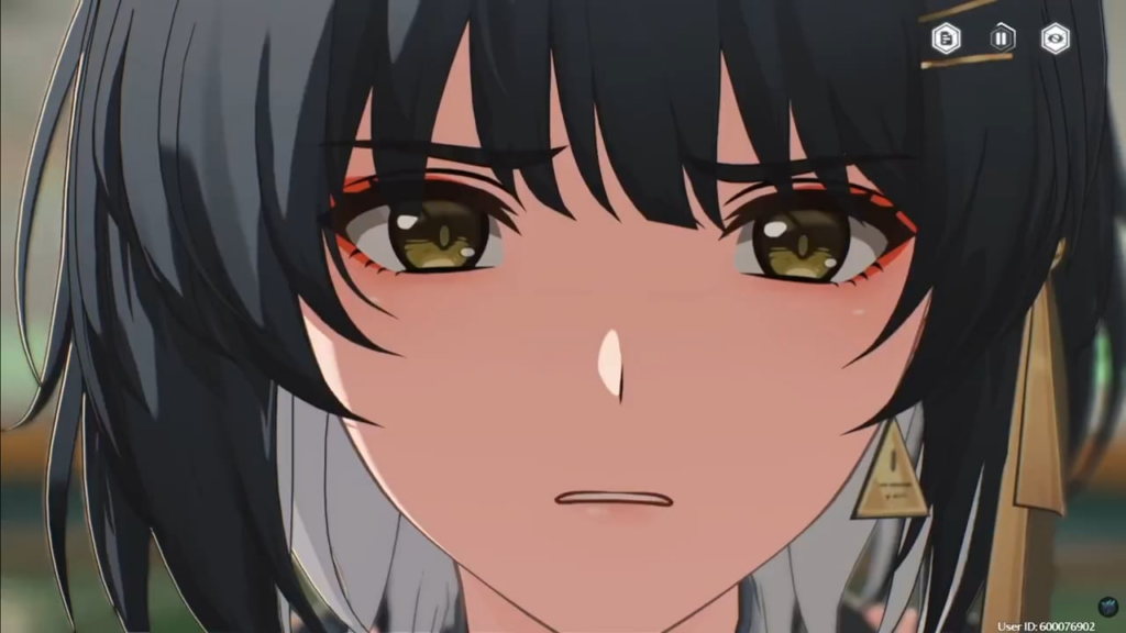 ローバーの顔が映っているだけのシーンですが…。