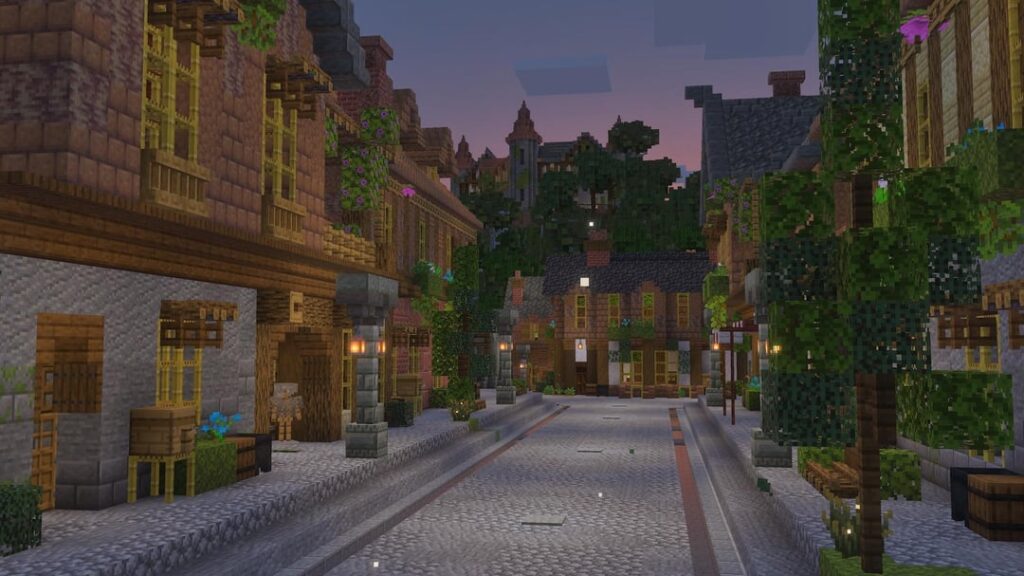 私の中世ファンタジーの街、レーヴェベルクのメインストリート！