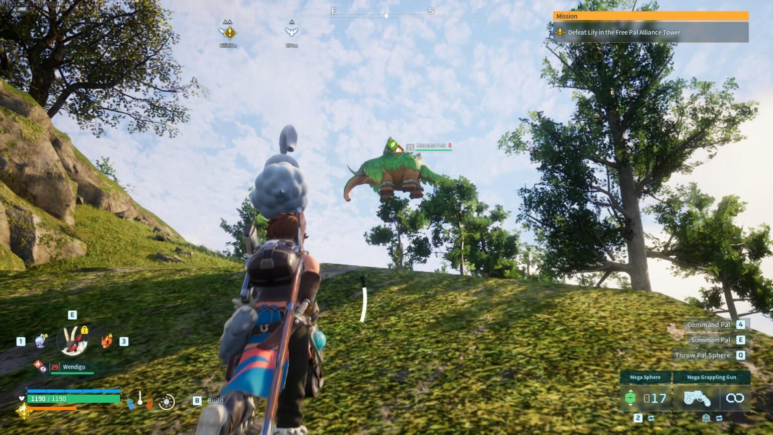 木の上から叫ぶマーモレスト