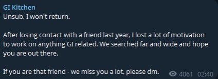 GIキッチンは漏れを止めています