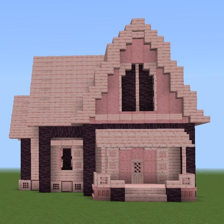 桜の木だけを使って家を建てました