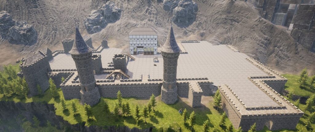 u/T_Rawww94 からインスピレーションを得た新しい廃墟の要塞基地の現在の進捗状況