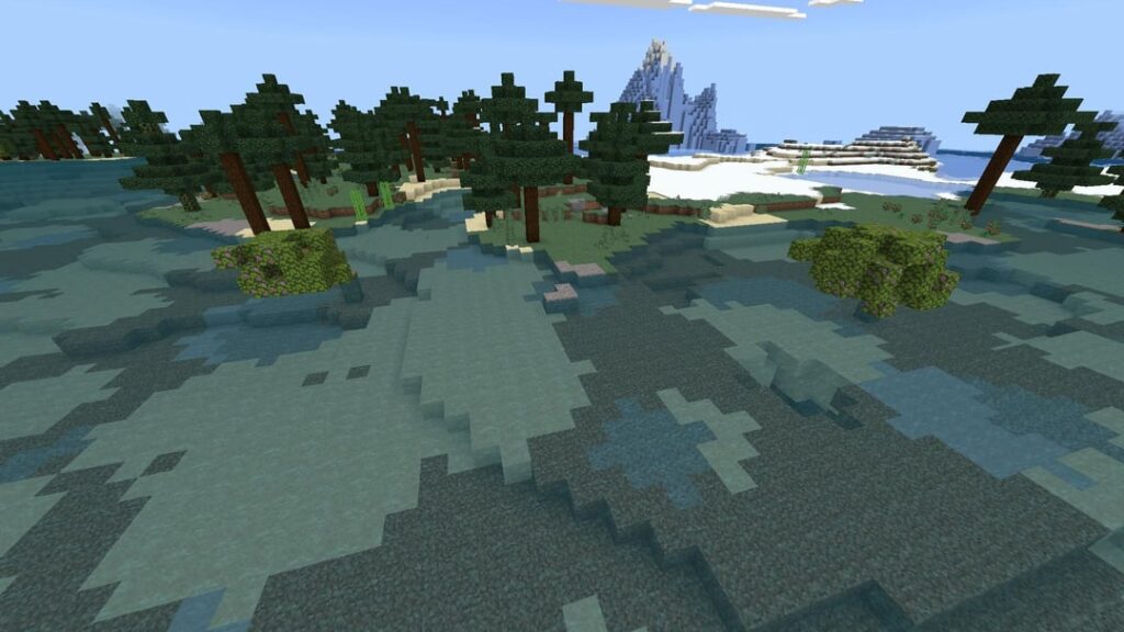 2本のツツジの木が隣り合っています。