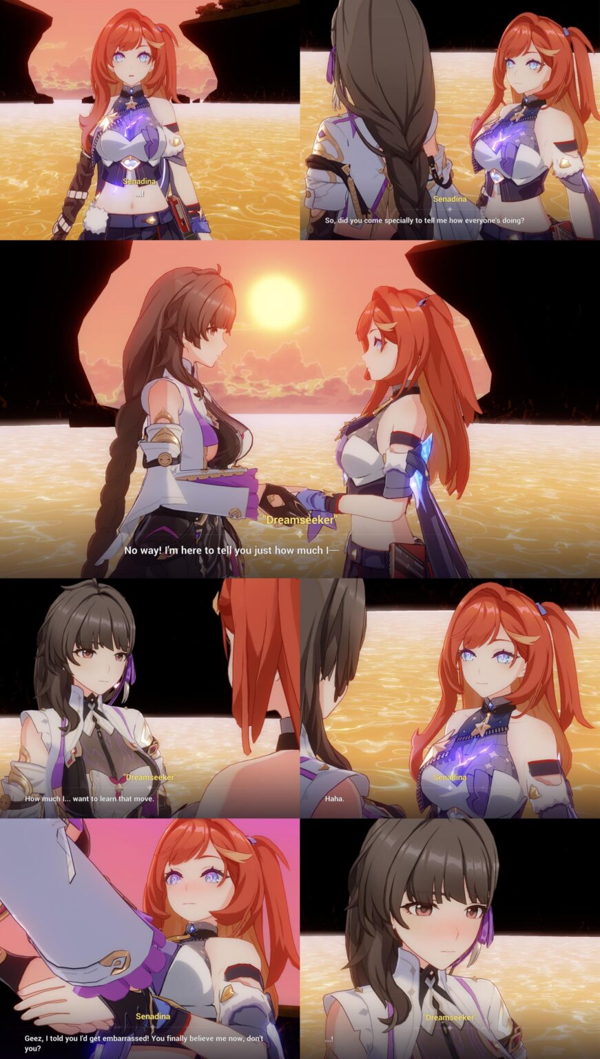 「私がその動きをどれだけ学びたいかを伝えるためにここに来ました」