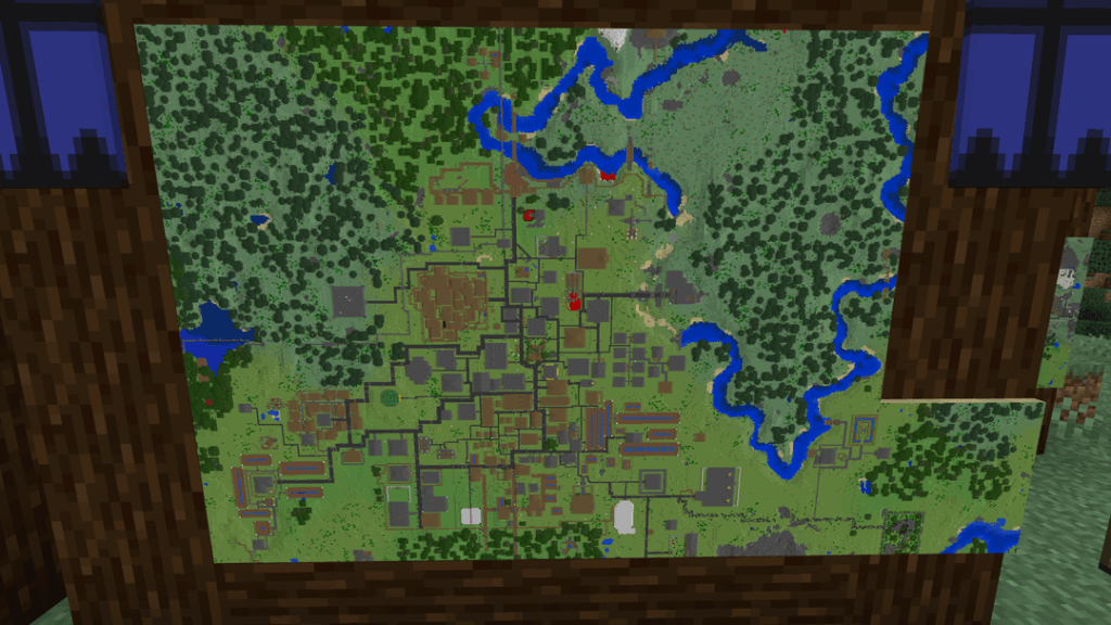 私の街の地図の進化。 （7年間の努力だ！）