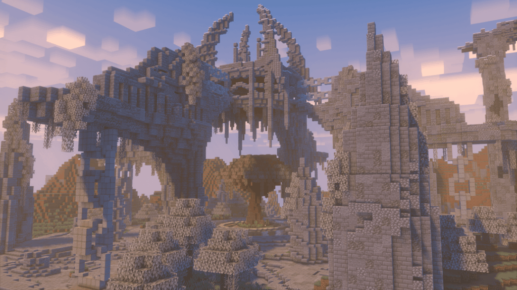 10,000 日目のサバイバル ビルド