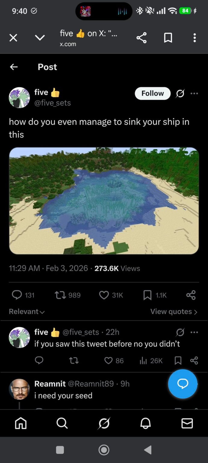 op はシードを共有しなかったので、これについて手伝ってくれないか尋ねています。