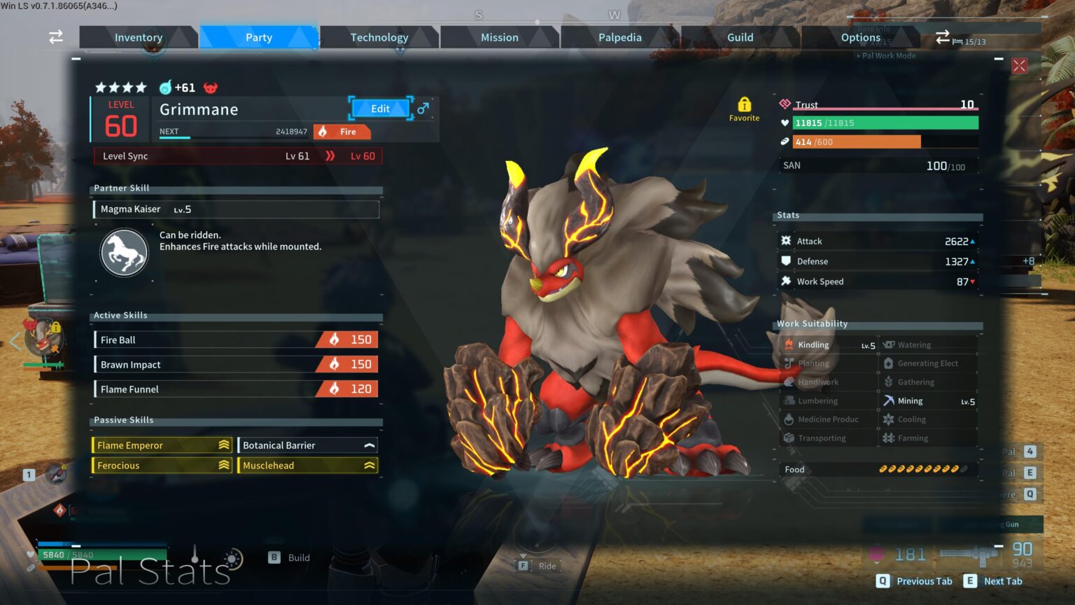 私のチームの強打者であり、私の最高の相棒であるブラザムットを完全に凝縮しました。