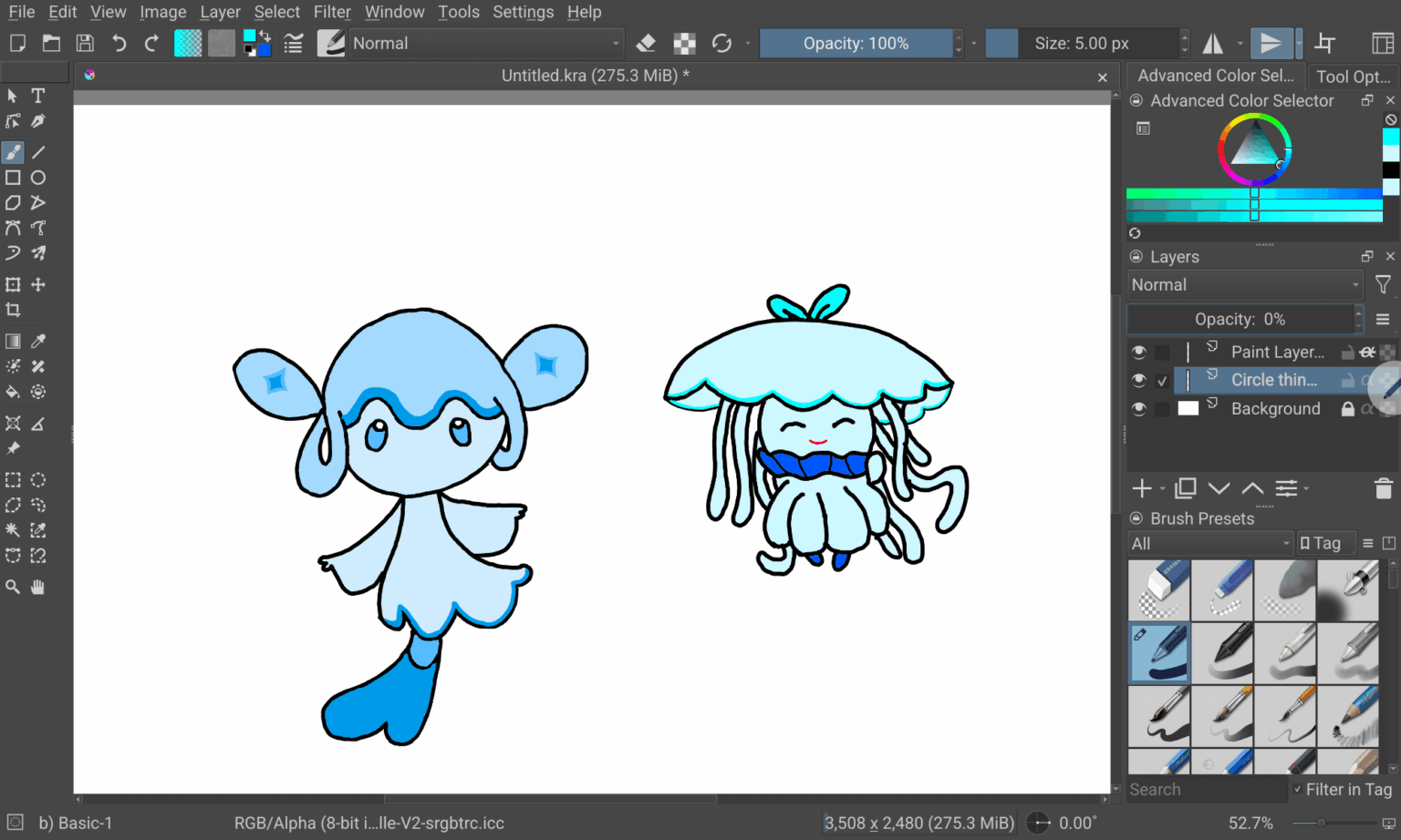 気持ち悪い友達の落書き