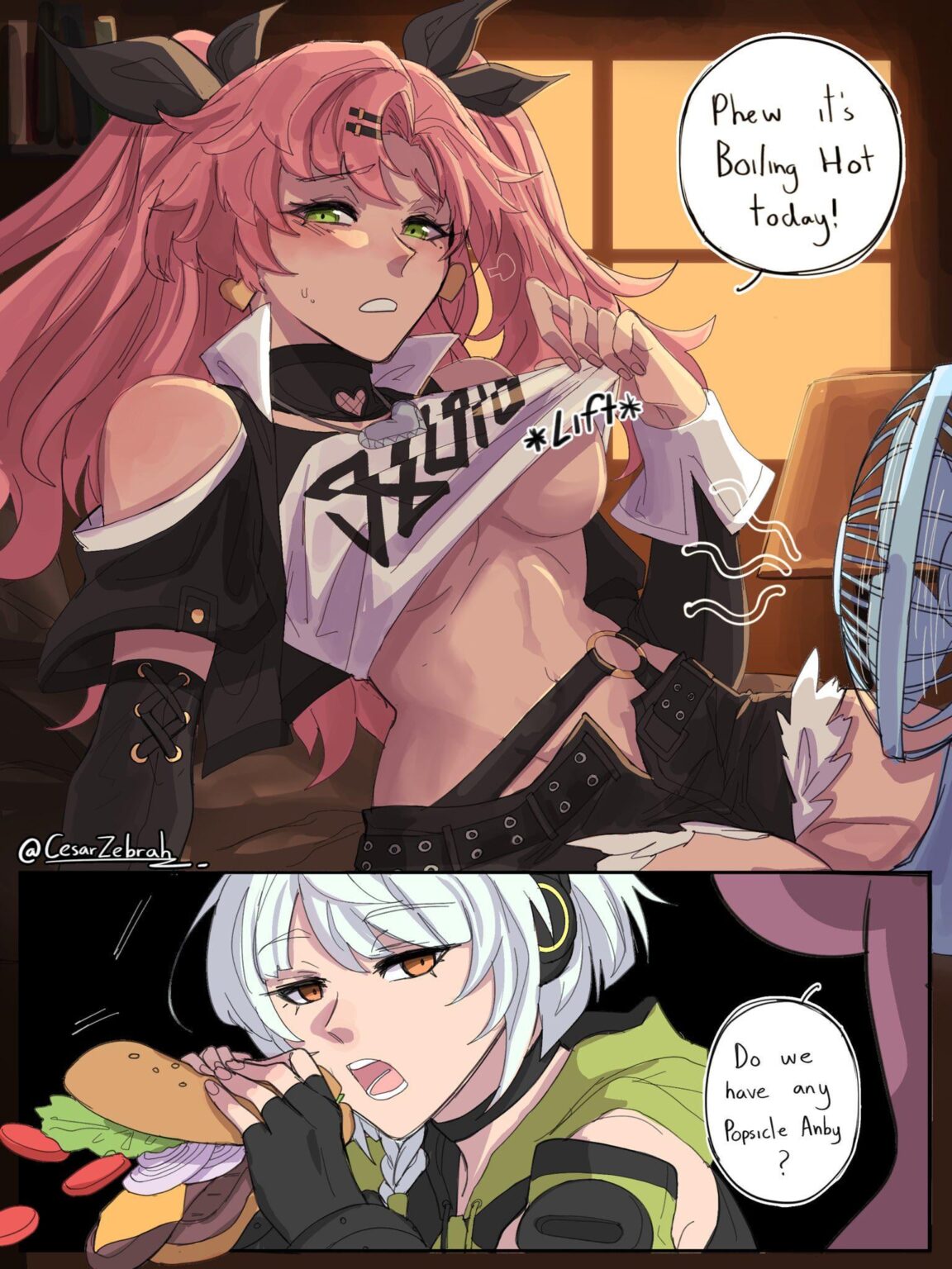 なんて暑い日でしょう... アートワーク by (CesarZebrah)