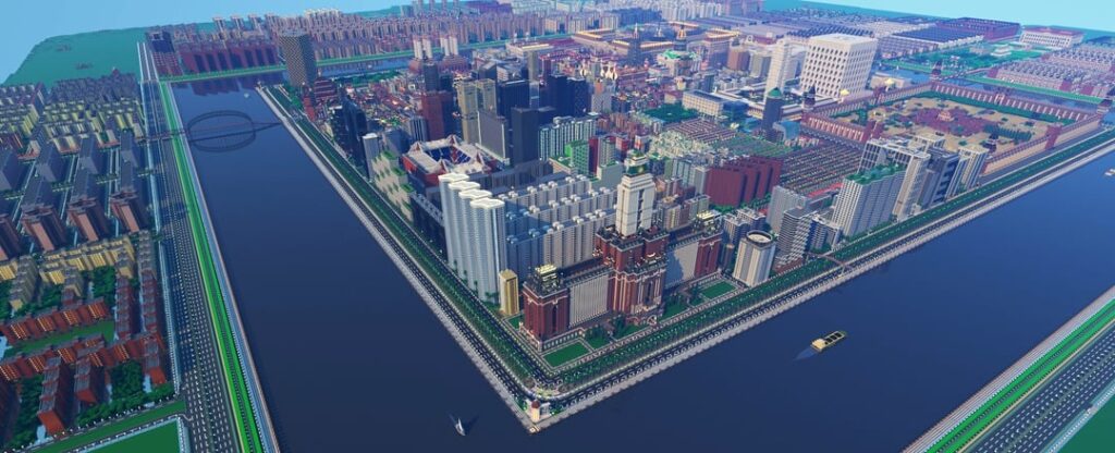 ヘリオポリス 13 年間の建設を経た 28 km² の都市