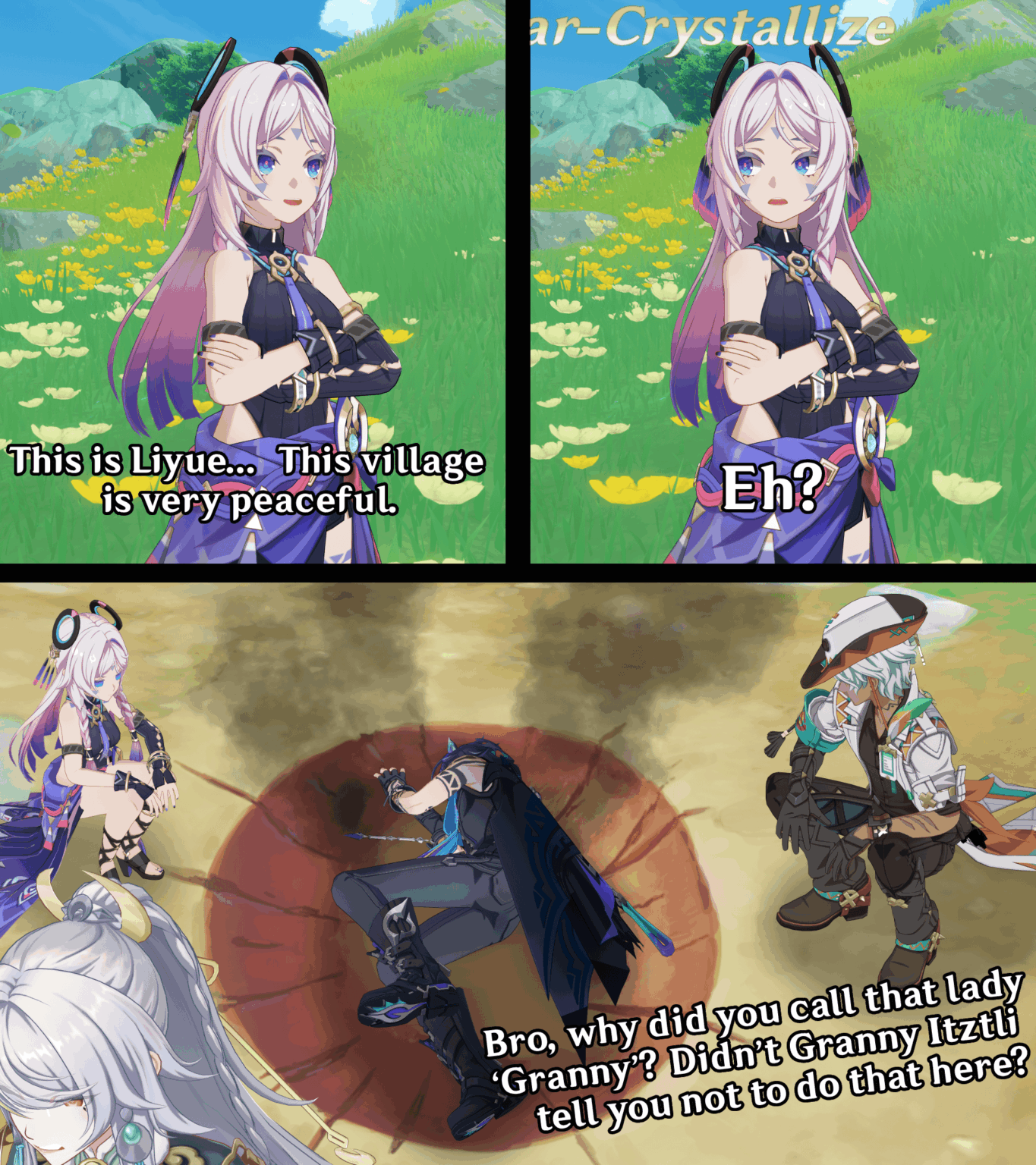 馬を怒らせないでください