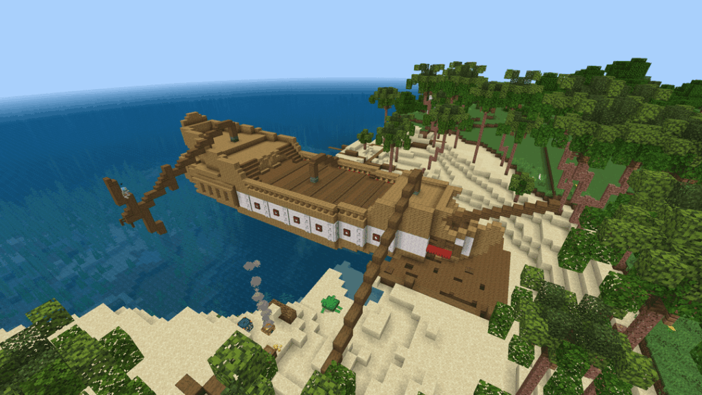 居酒屋になった海賊船