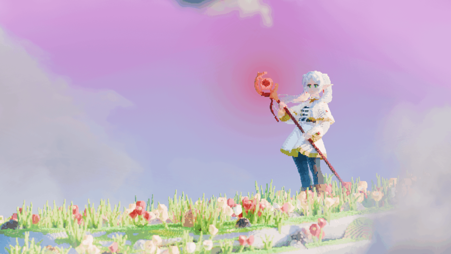 花畑のフリーレン