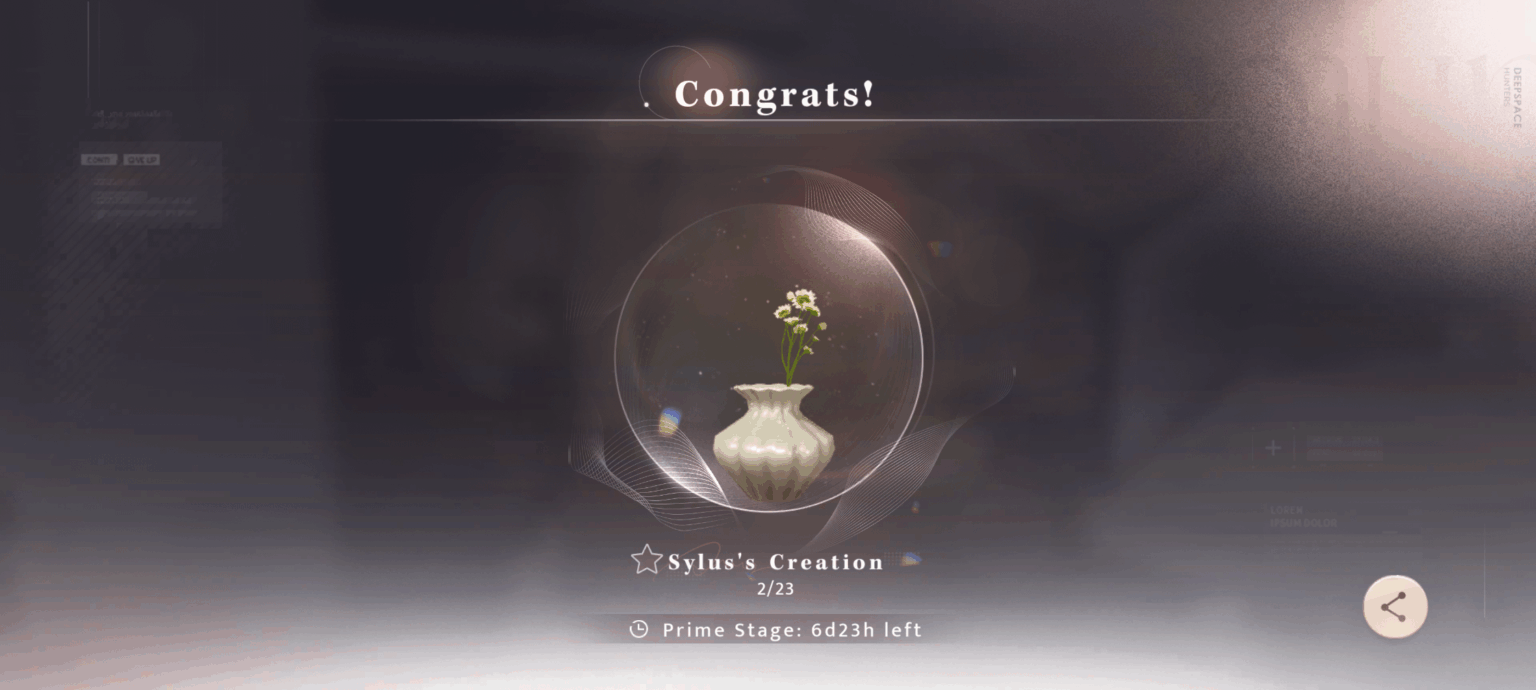 最後にお花をくれました🥹