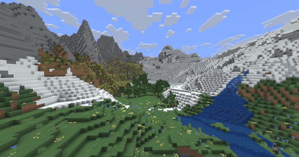 かなり素晴らしいマルチバイオームの世界