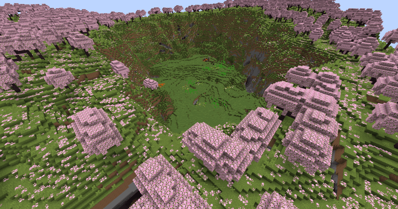 新しい桜の木立サークル