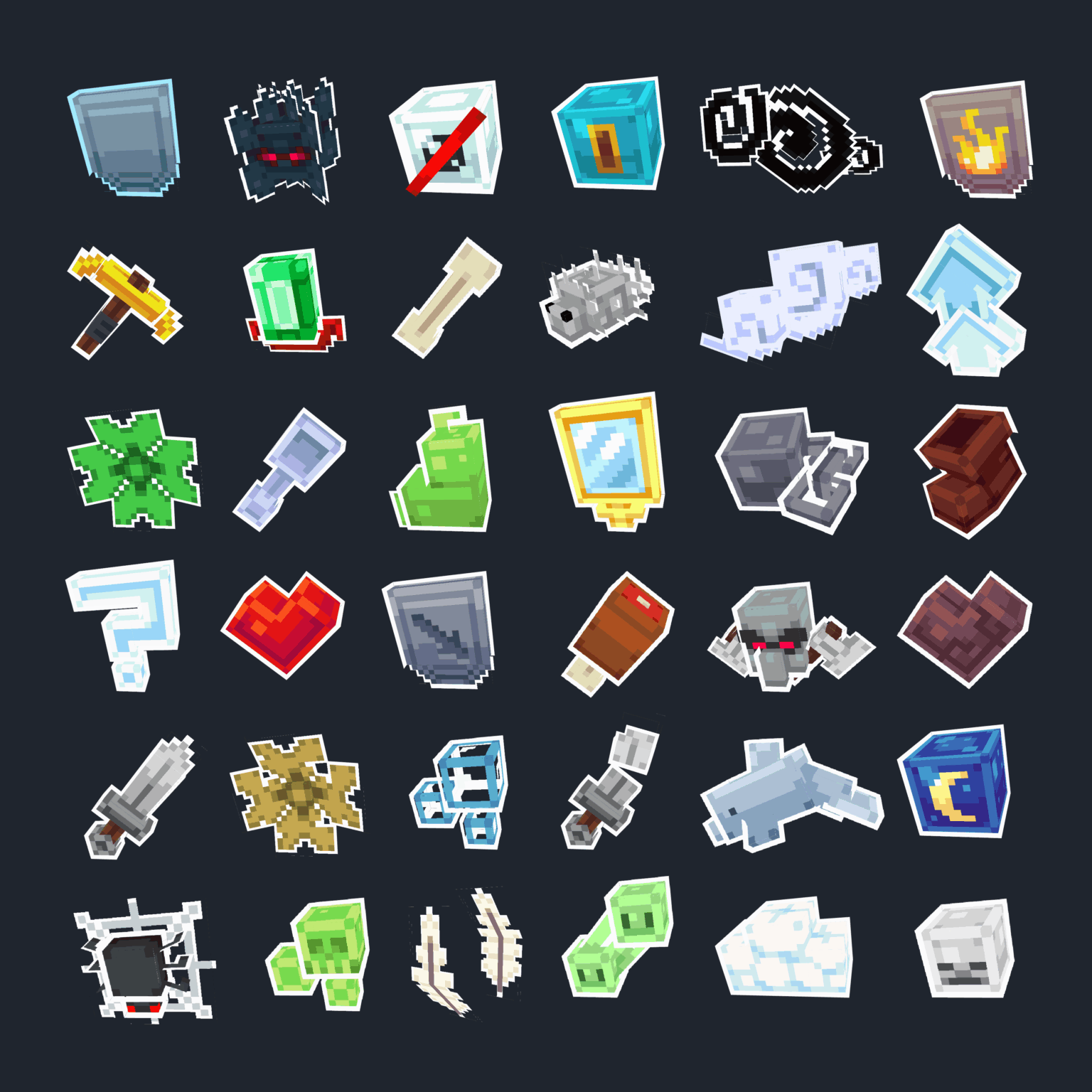 Minecraftの3Dエフェクトポイントを作りました