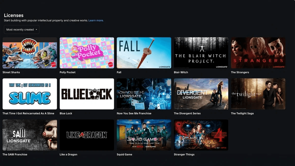 Roblox Introduces Self-Serve IP Licensing