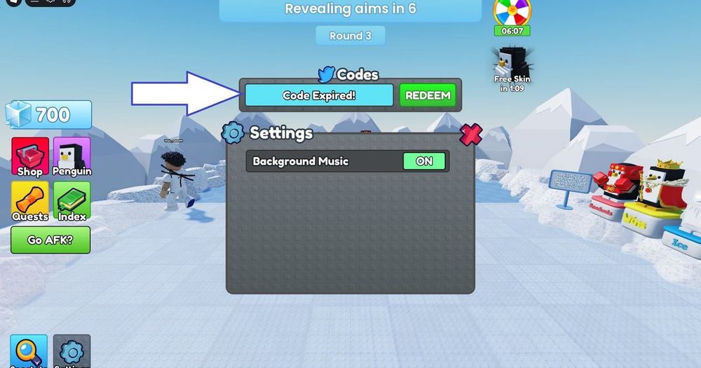 Knockout codes for February 2026 ...