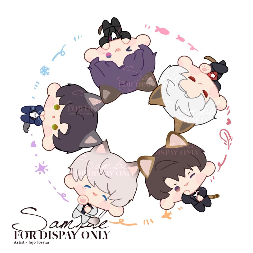 私のアート 🌟🍐🐟🐦‍⬛🍎 猫はあなたを本当に愛しています