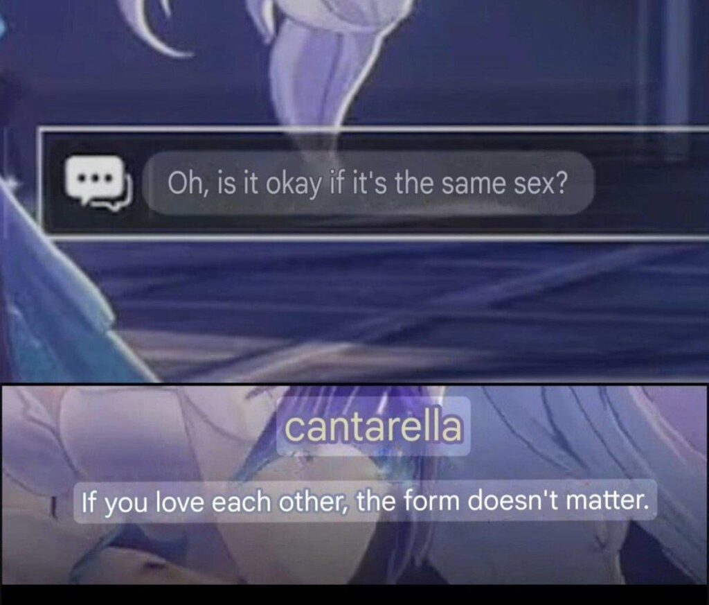 カンタレッラが女の子が彼女に行くことを承認していることを知ってうれしい、私は安全です