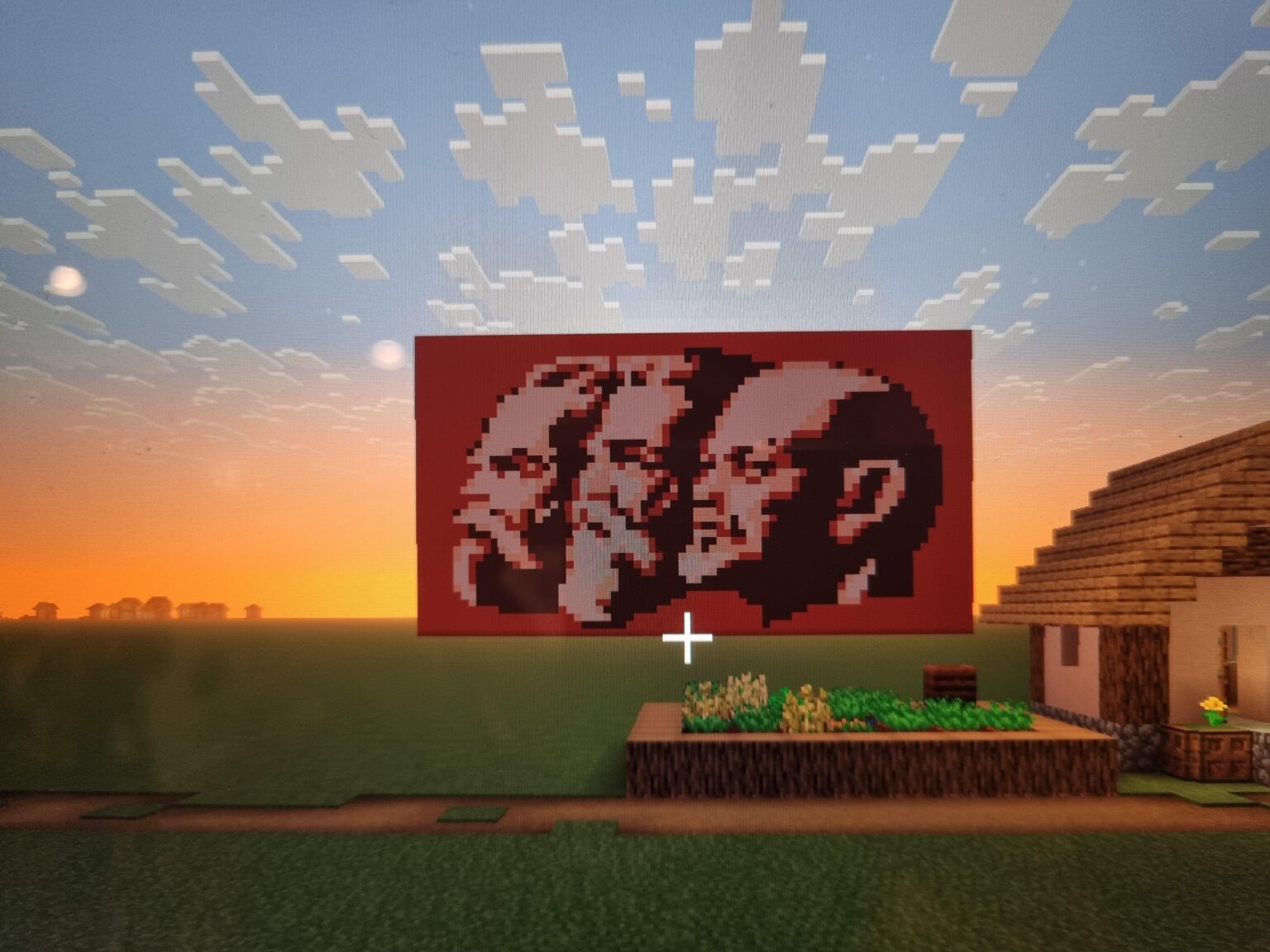 赤い太陽がまた昇る