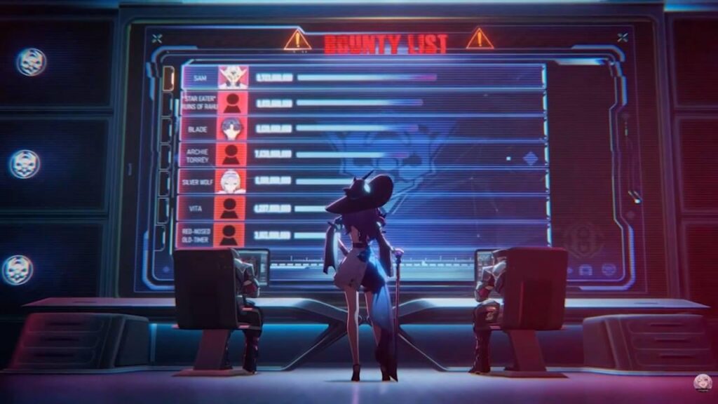 賞金首リストにヴィータが記載される