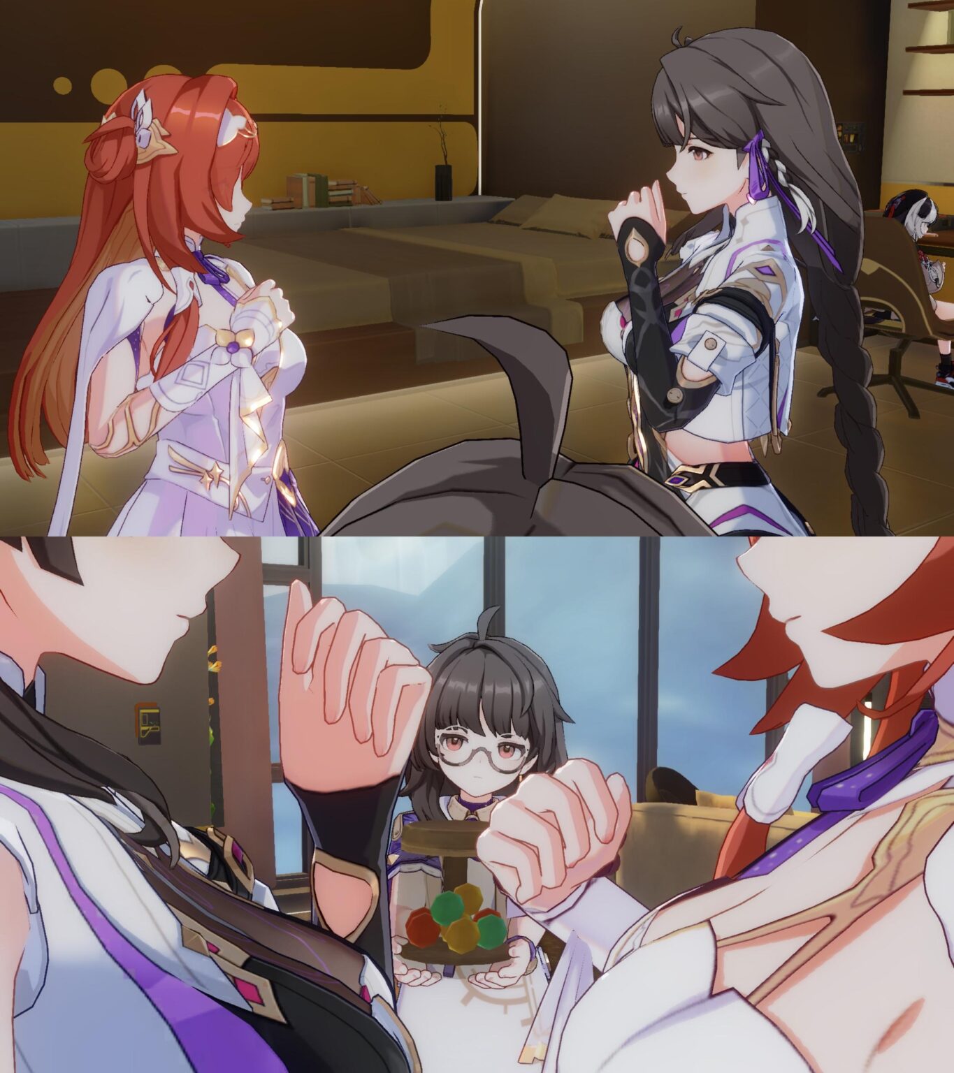 「浮気して母さんを盗もうとするなんて、大胆なんですか？！」 — レイラちゃん、たぶん...