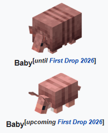 すべての新しいベイビー モブ (これまでのところ) と古いベイビー モブ