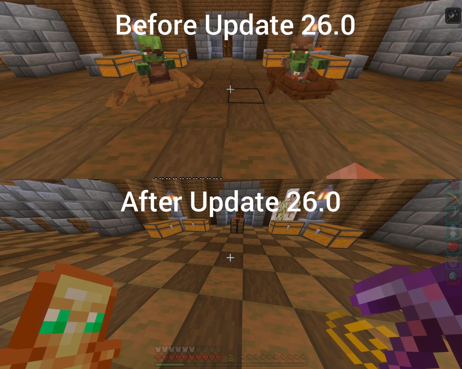 新しい剥ぎ取った木のテクスチャはそれだけではありません...