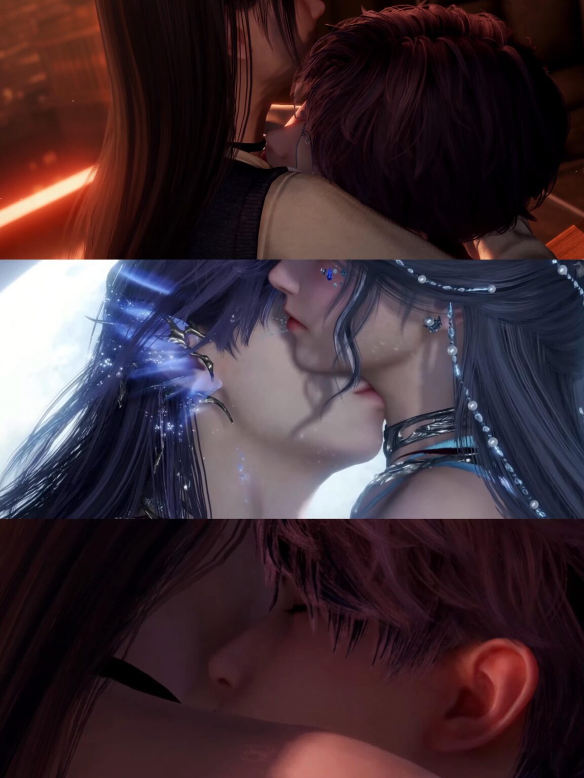 ラファエルと首にキス 😩😭💕🫦