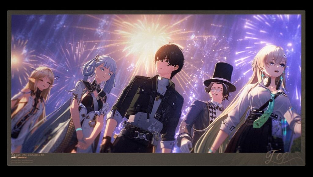 3.1 |ゼーレ経由の春祭りのお祝いのキャラクターの一部