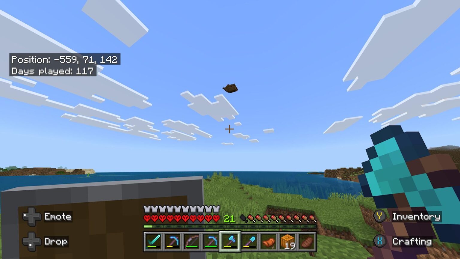 オーバーワールドエンドシティの船