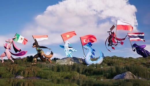 Pocketpair Web サイトからレンダリングします。