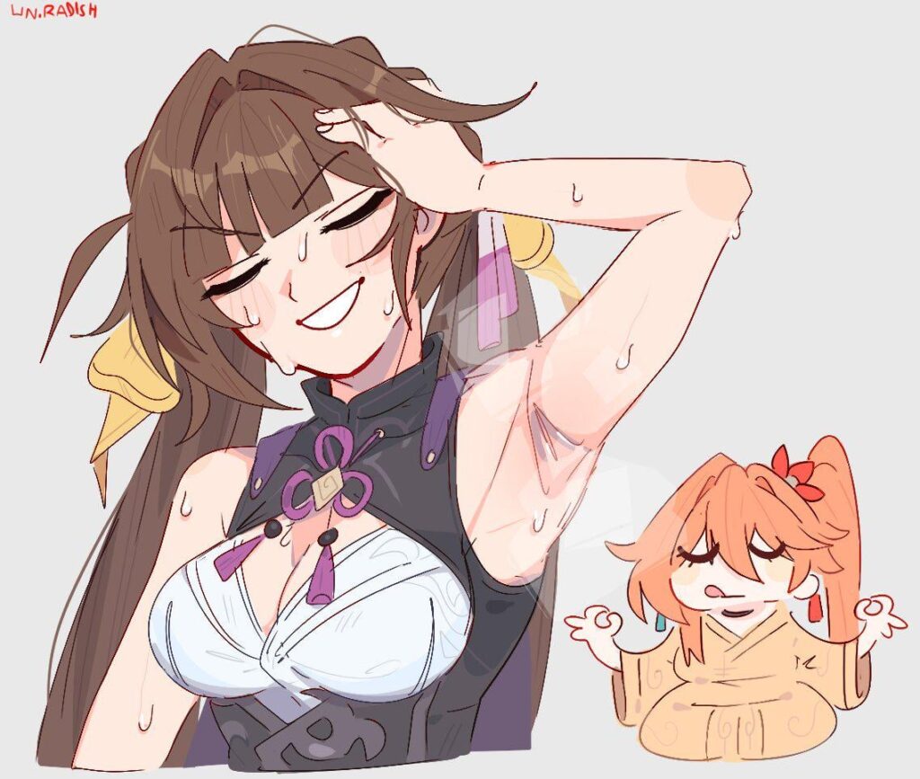 ギナイフェンは自分自身をコントロールするのに最も懸命に取り組んでいます... (@UnciousRadish より)